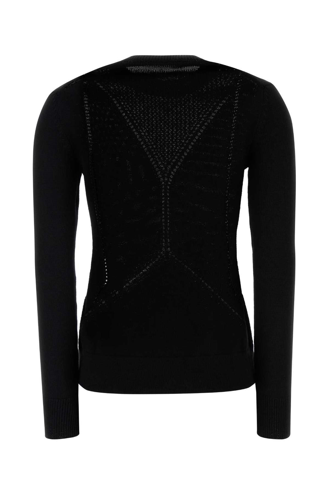 Jil Sander Women Black Wool Blend Sweater by Luosophy