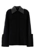 Jil Sander Women Black Wool Jacket by Luosophy
