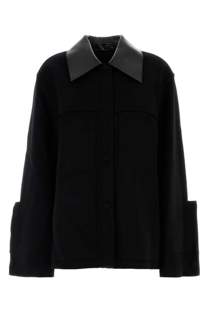 Jil Sander Women Black Wool Jacket