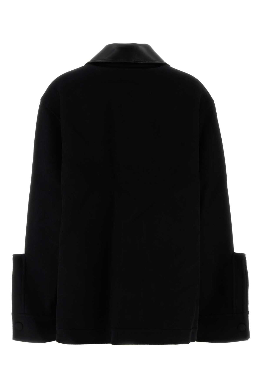 Jil Sander Women Black Wool Jacket by Luosophy