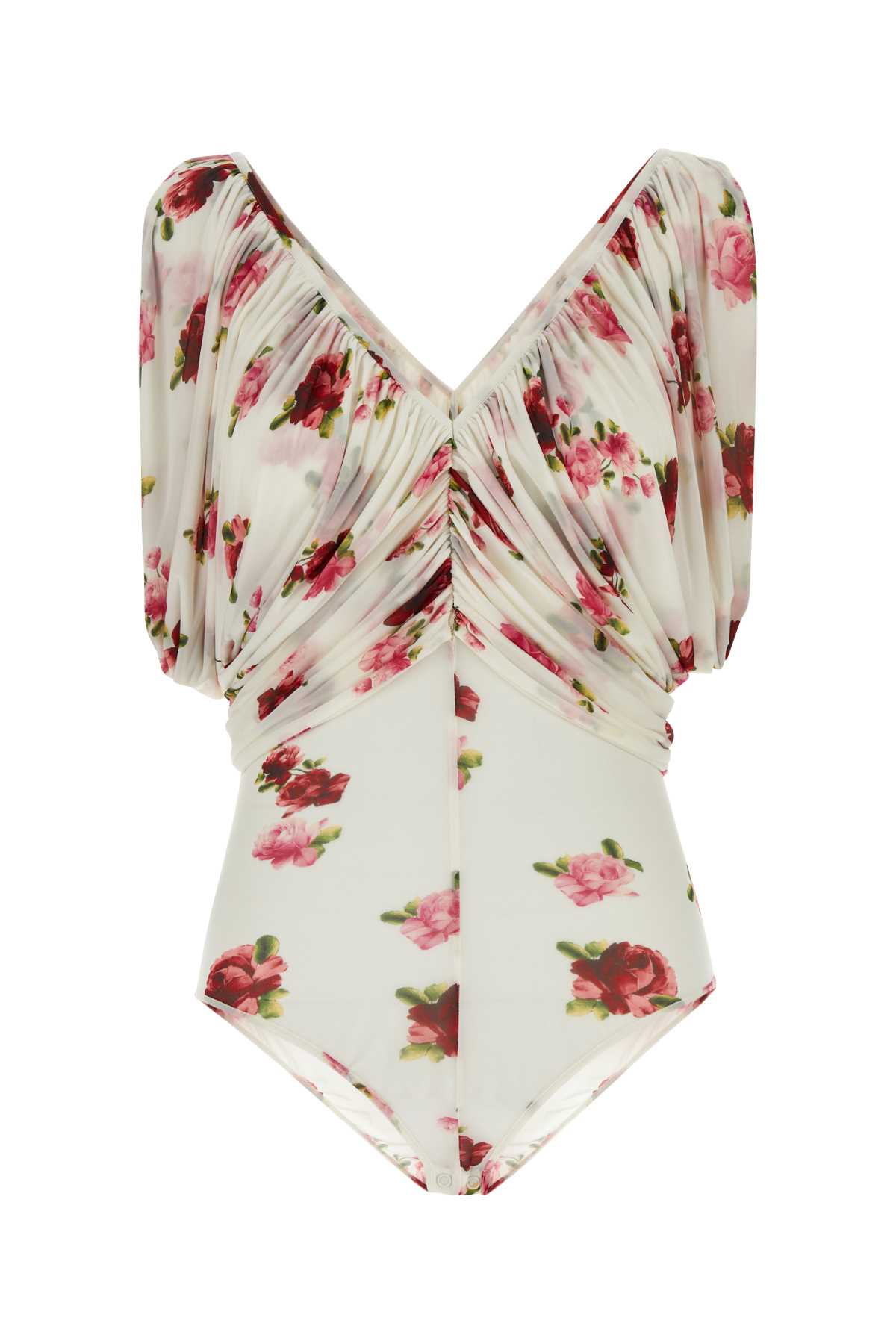 Magda Butrym Women Printed Jersey Bodysuit by Luosophy