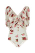 Magda Butrym Women Printed Jersey Bodysuit by Luosophy