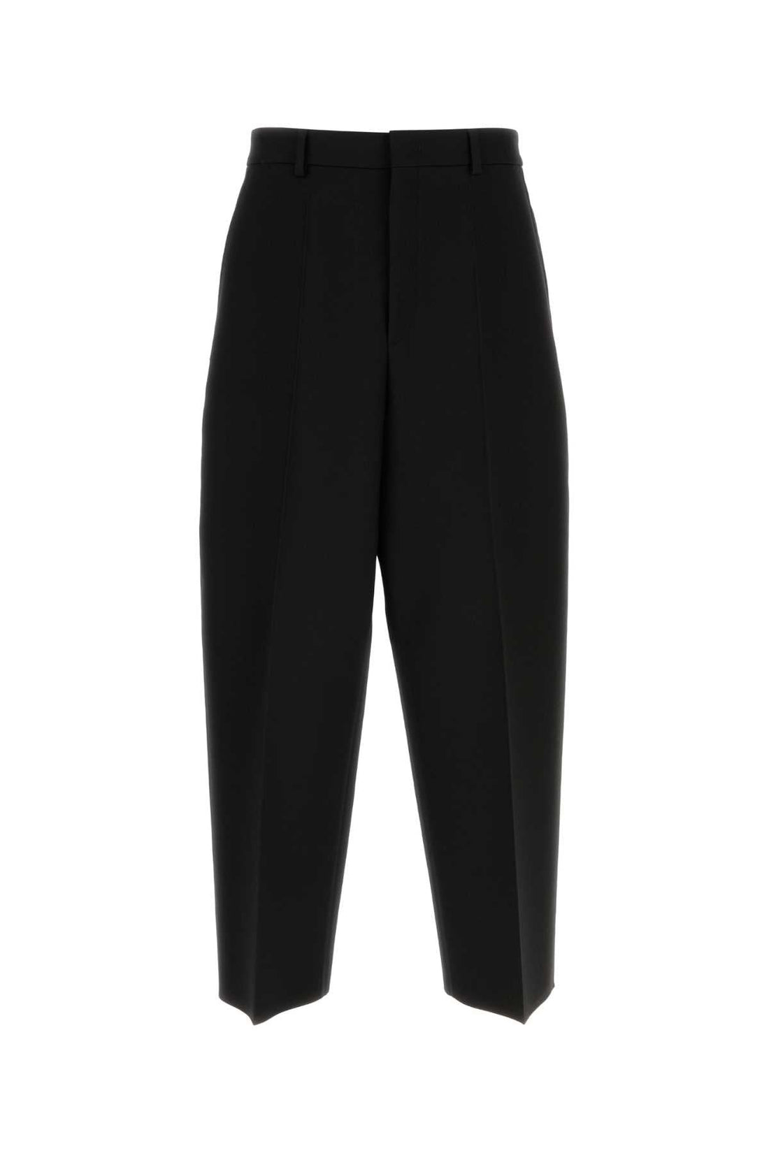 Valentino Garavani Men Black Wool Blend Pant by Luosophy