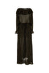 Bode Women Embroidered Silk Blend Stadium Dress by Luosophy