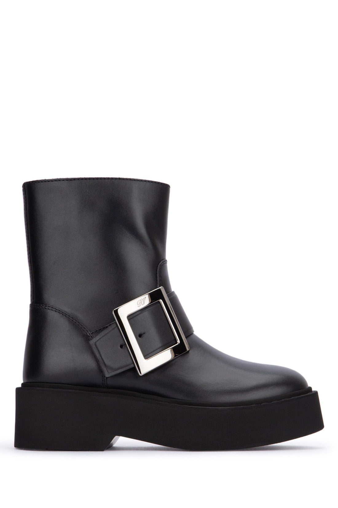 Roger Vivier Women Viv Rangers High Met Bikers Bootie by Luosophy
