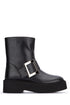 Roger Vivier Women Viv Rangers High Met Bikers Bootie by Luosophy