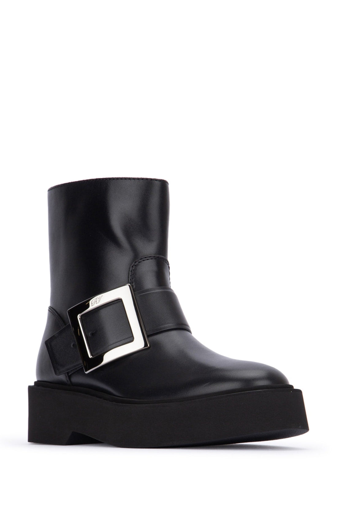Roger Vivier Women Viv Rangers High Met Bikers Bootie by Luosophy