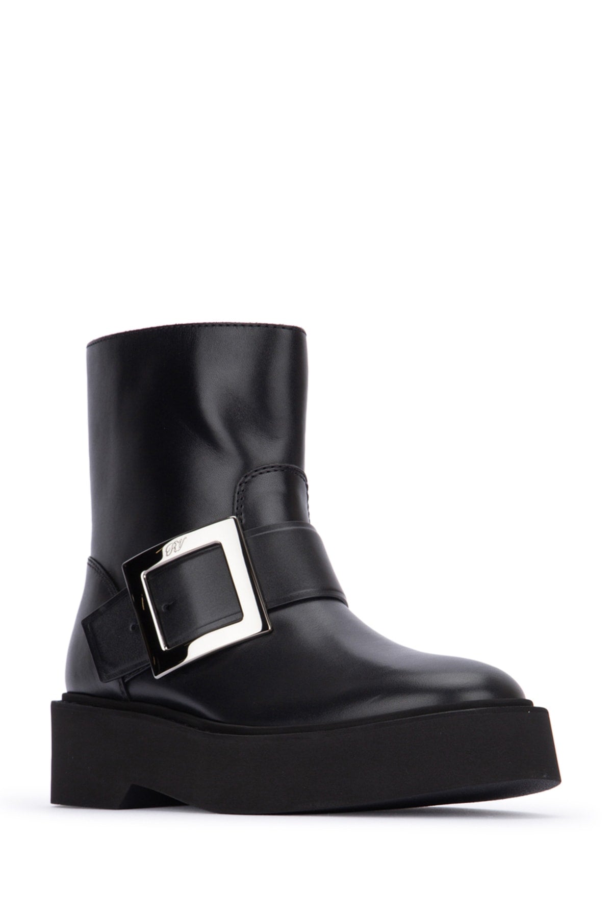 Roger Vivier Women Viv Rangers High Met Bikers Bootie by Luosophy