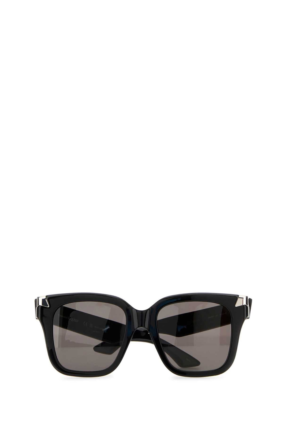 Alexander Mcqueen Women Black Acetate Punk Rivet Sunglasses by Luosophy