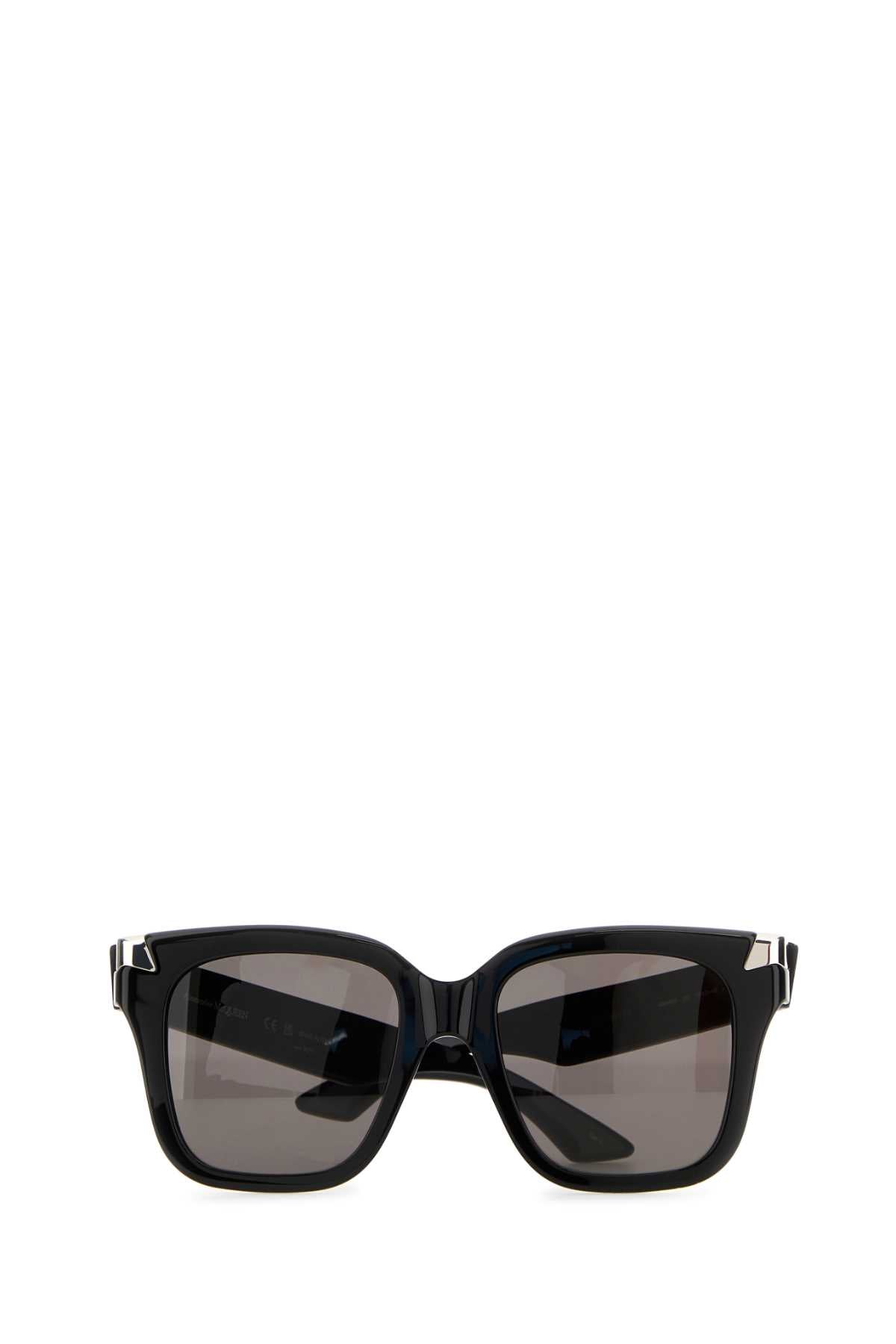 Alexander Mcqueen Women Black Acetate Punk Rivet Sunglasses by Luosophy