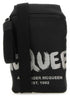 Alexander Mcqueen Men Black Fabric Mcqueen Graffiti Crossbody Bag by Luosophy