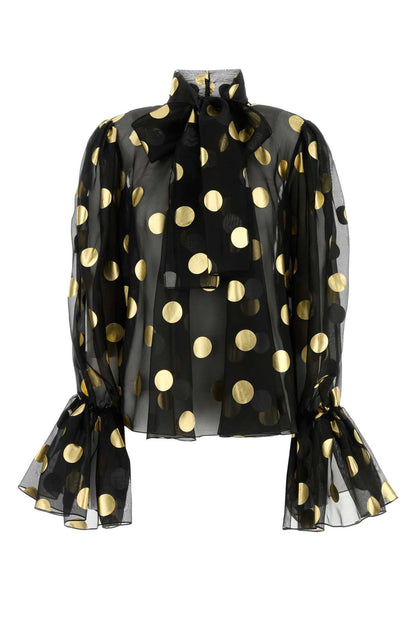 Dolce &amp; Gabbana Women Printed Organza Blouse