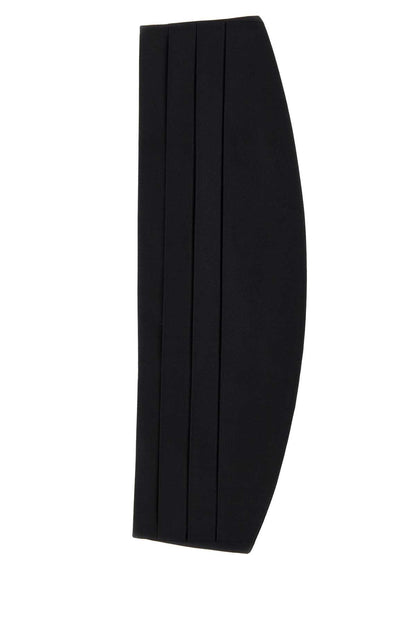 Dolce &amp; Gabbana Women Black Satin Smoking Band by Luosophy