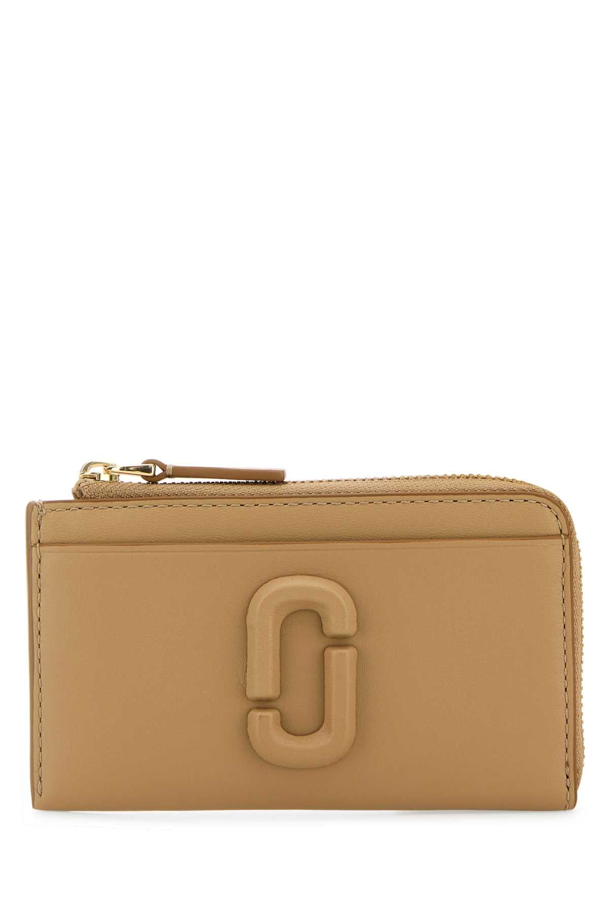 Marc Jacobs Women Camel Leather Card Holder by Luosophy