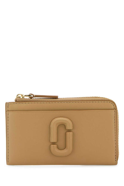 Marc Jacobs Women Camel Leather Card Holder by Luosophy