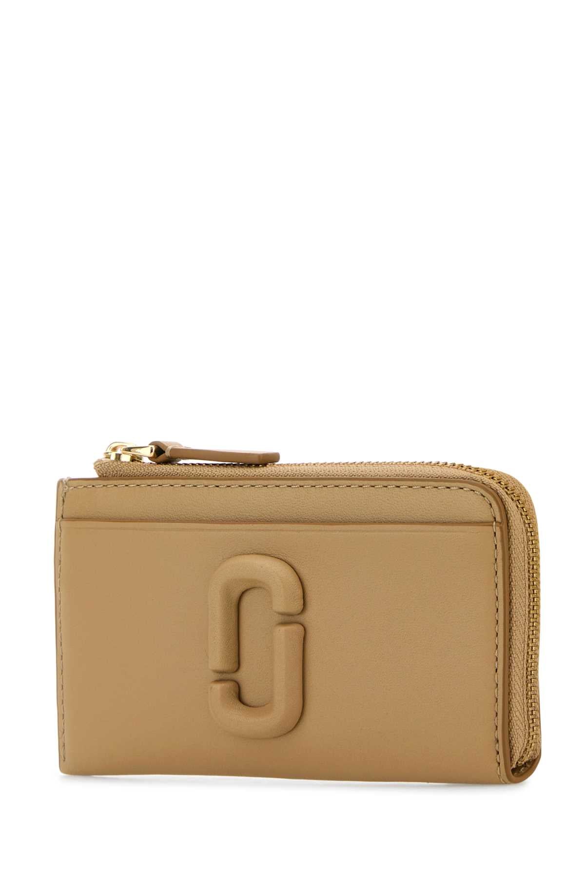 Marc Jacobs Women Camel Leather Card Holder by Luosophy
