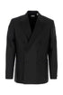 Burberry Men Black Wool Blend Blazer by Luosophy