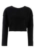 Max Mara Women Black Wool Blend Crespo Sweater by Luosophy