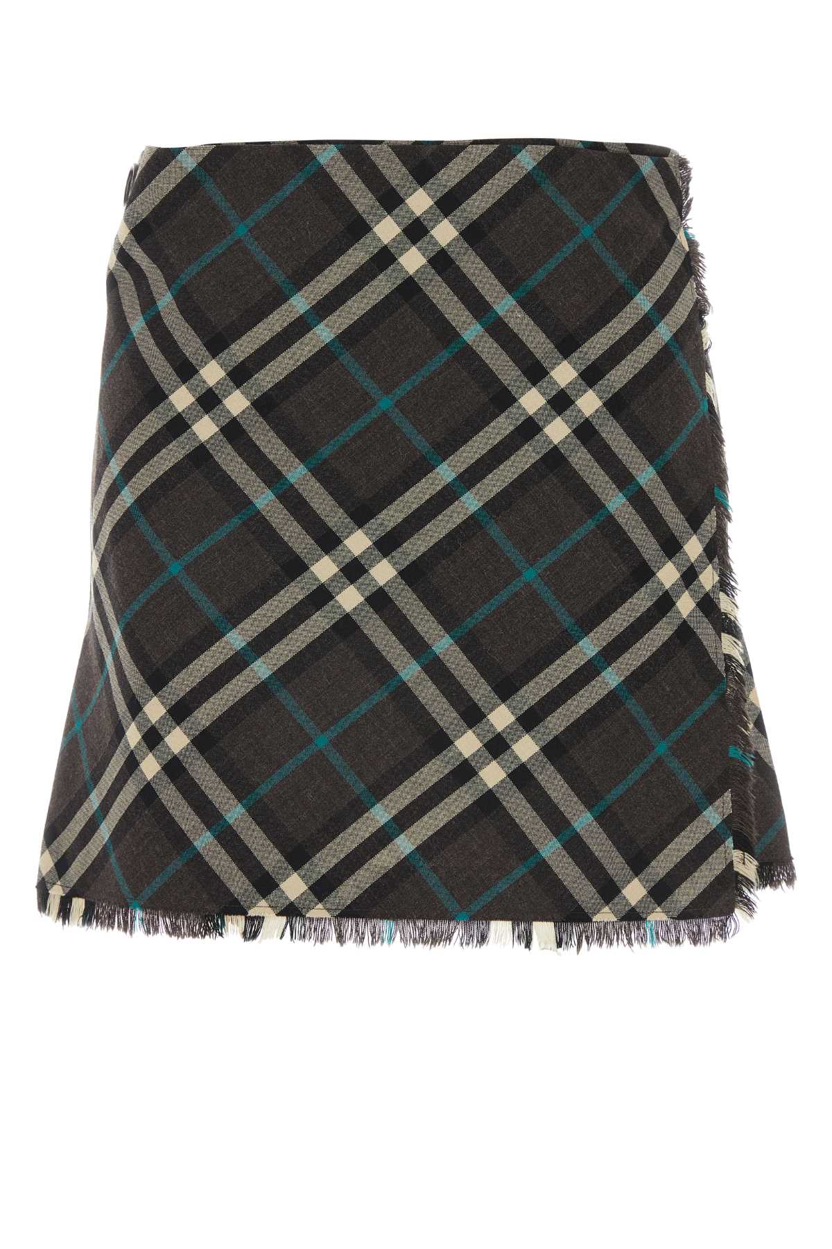 Burberry Women Embroidered Polyester Blend Mini Skirt by Luosophy