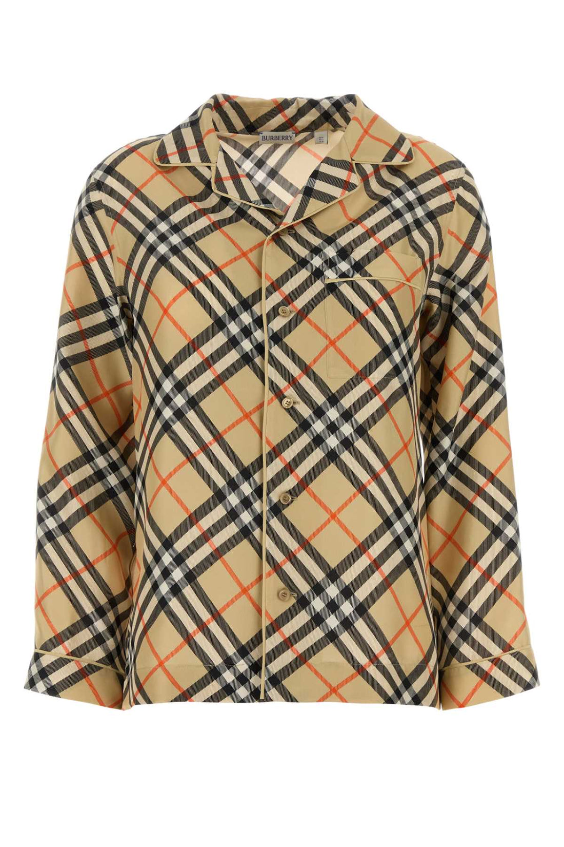 Burberry Women Embroidered Silk Shirt by Luosophy