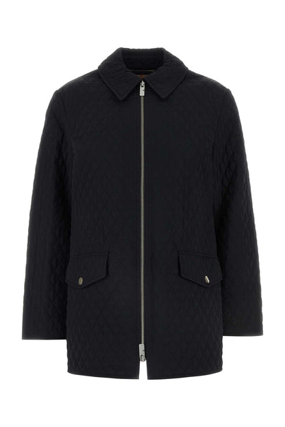 Burberry Women Black Nylon Jacket by Luosophy