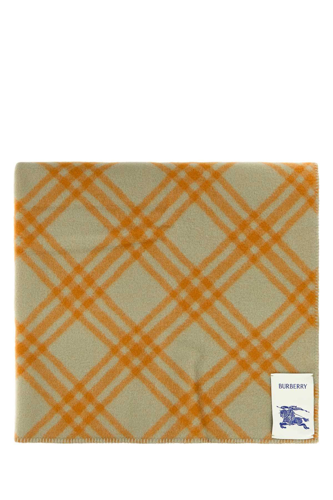 Burberry Women Embroidered Wool Blanket by Luosophy