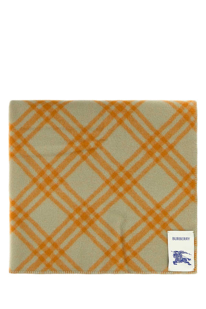 Burberry Women Embroidered Wool Blanket by Luosophy