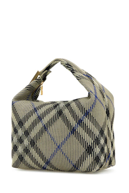 Burberry Women Embroidered Nylon Medium Peg Handbag by Luosophy