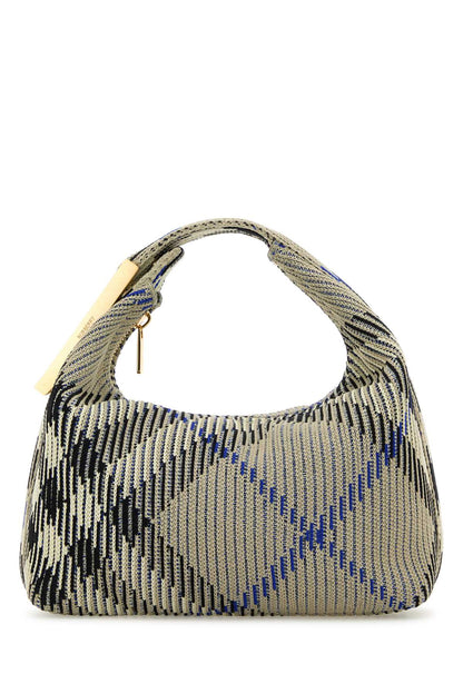 Burberry Women Embroidered Nylon Mini Peg Handbag by Luosophy