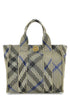 Burberry Women Embroidered Fabric Check Mini Handbag by Luosophy