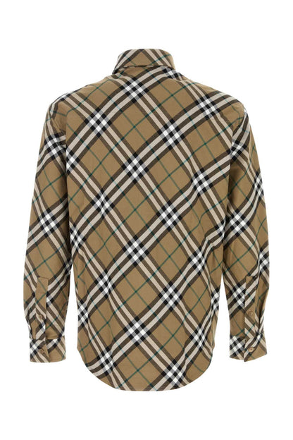 Burberry Men Embroidered Oxford Shirt