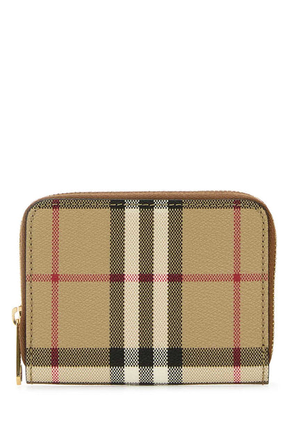 Burberry Women Printed Canvas Wallet by Luosophy