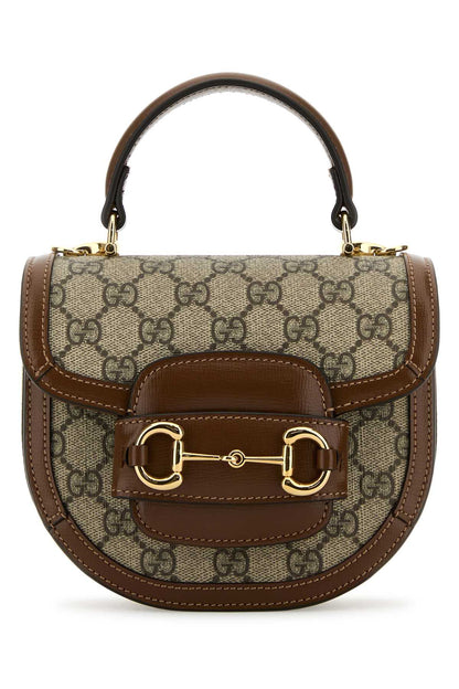 Gucci Women Gg Supreme Fabric Mini Horsebit 1955 Handbag by Luosophy