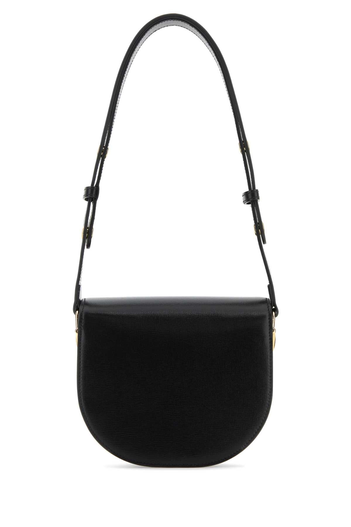 Gucci Women Black Leather Mini Gucci Horsebit 1955 Shoulder Bag by Luosophy