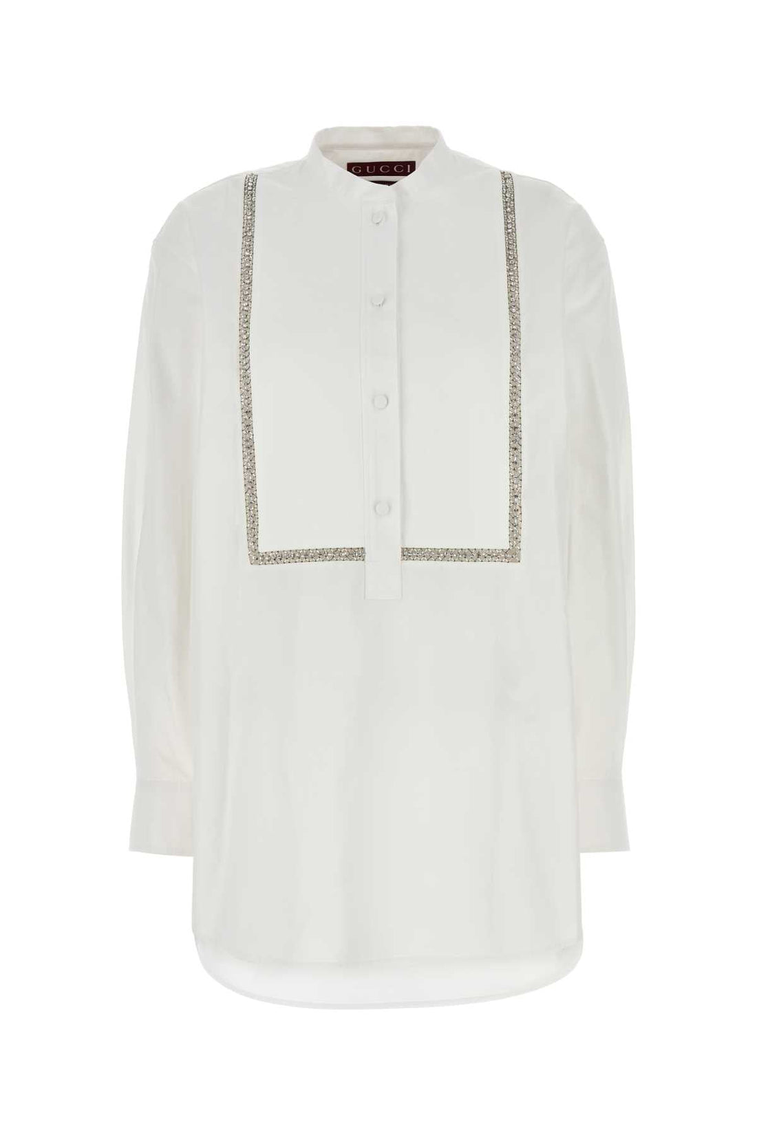 Gucci Women White Poplin Shirt by Luosophy