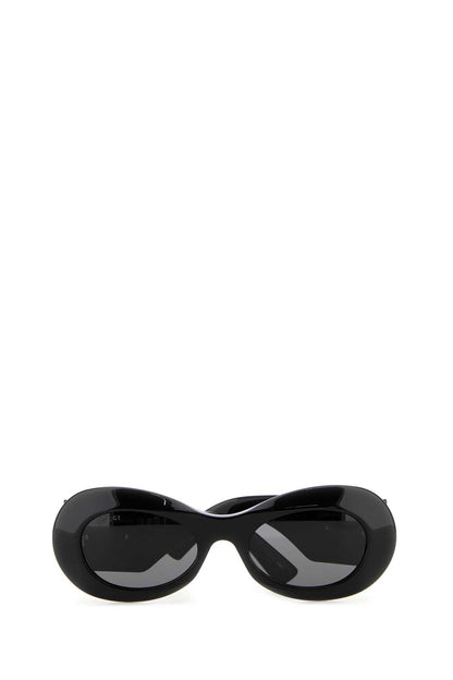 Gucci Women Black Acetate Sunglasses by Luosophy