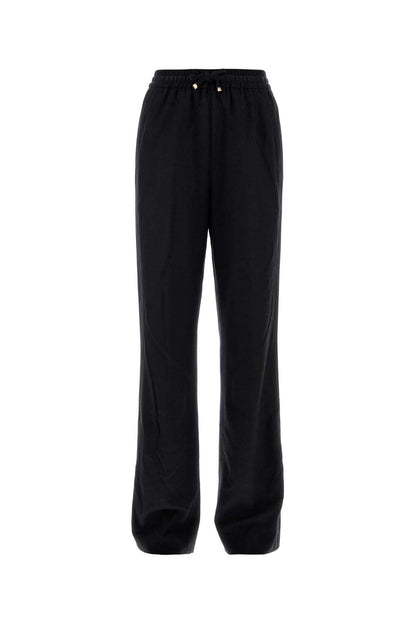 Moncler Women Graphite Wool Blend Pant