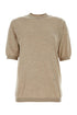 Bottega Veneta Women Cappuccino Cashmere Sweater by Luosophy