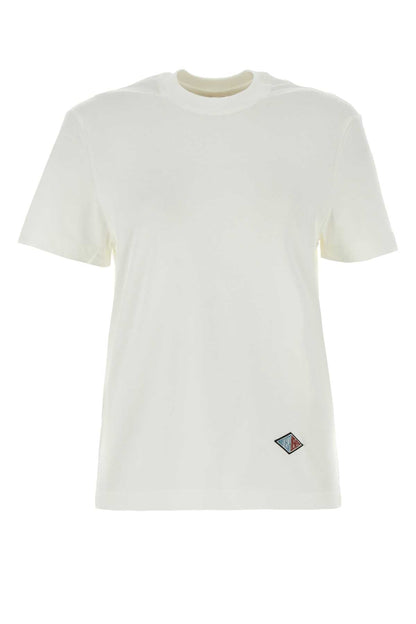 Bottega Veneta Women White Cotton T-Shirt by Luosophy