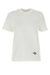 Bottega Veneta Women White Cotton T-Shirt by Luosophy