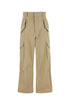 Bottega Veneta Women Cappuccino Cotton Blend Cargo Pant by Luosophy