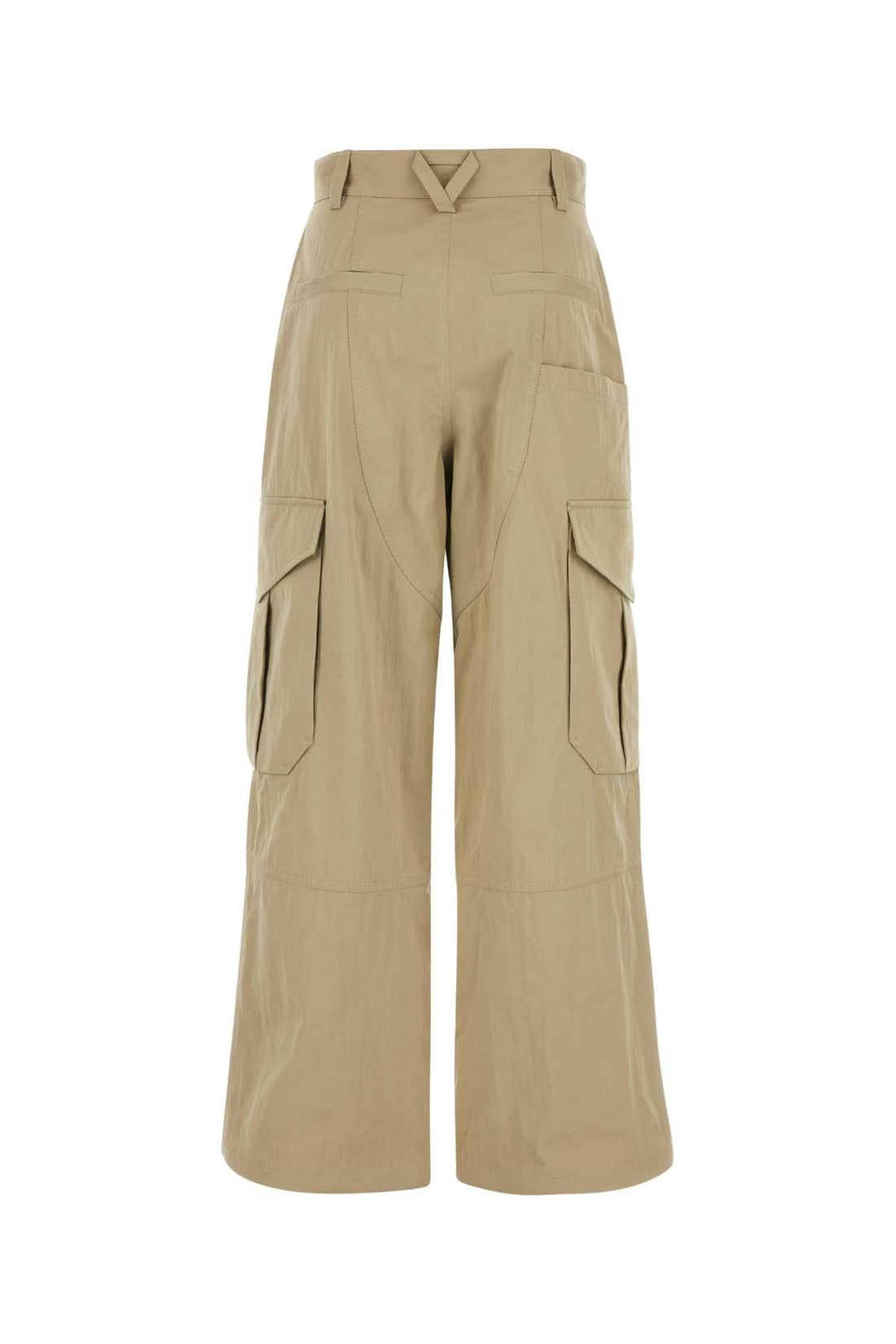 Bottega Veneta Women Cappuccino Cotton Blend Cargo Pant by Luosophy