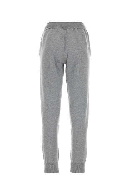 Bottega Veneta Women Grey Cashmere Joggers by Luosophy