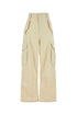 Bottega Veneta Women Sand Cotton Blend Cargo Pant by Luosophy