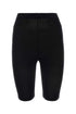 Balenciaga Women Black Stretch Terry Fabric Leggings by Luosophy