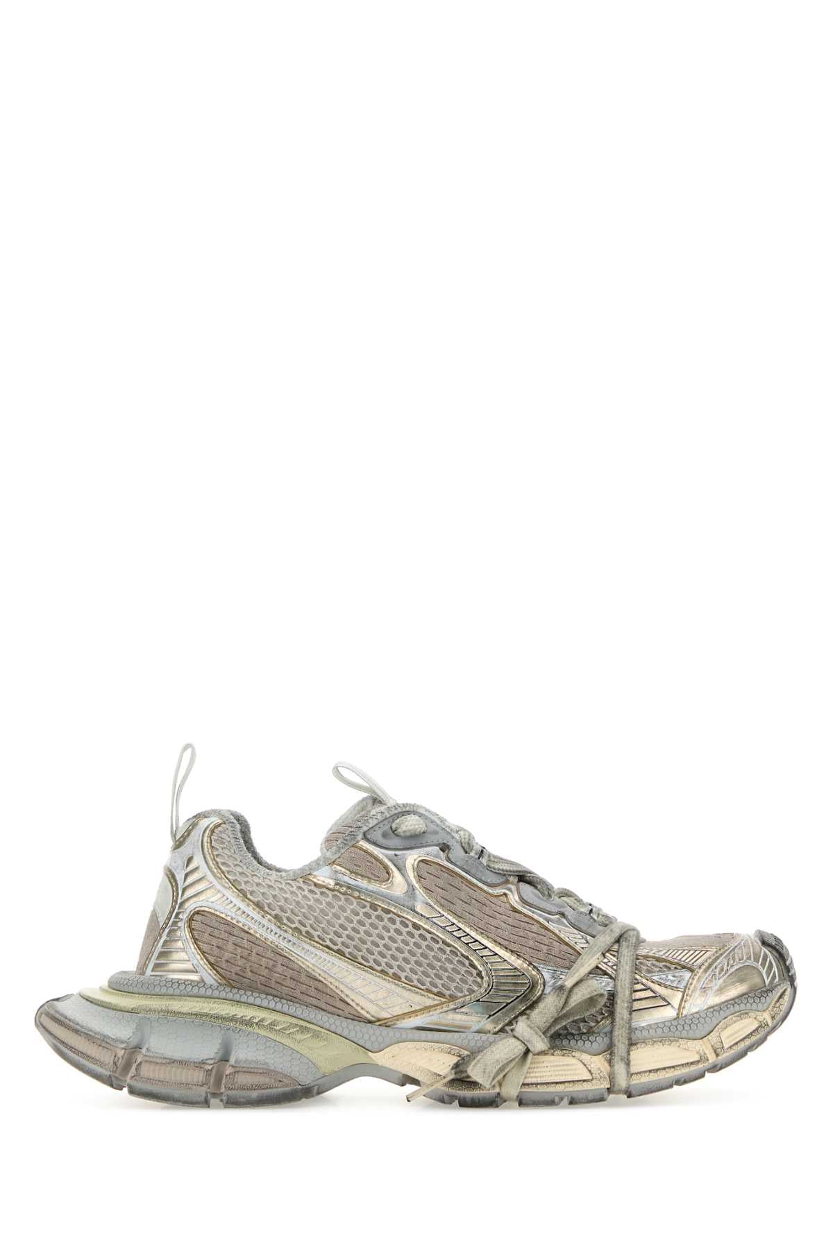 Balenciaga Women Multicolor Mesh And Rubber 3Xl Sneakers