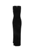 Balenciaga Women Black Stretch Viscose Dress by Luosophy