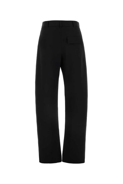 Bottega Veneta Women Black Twill Pant by Luosophy