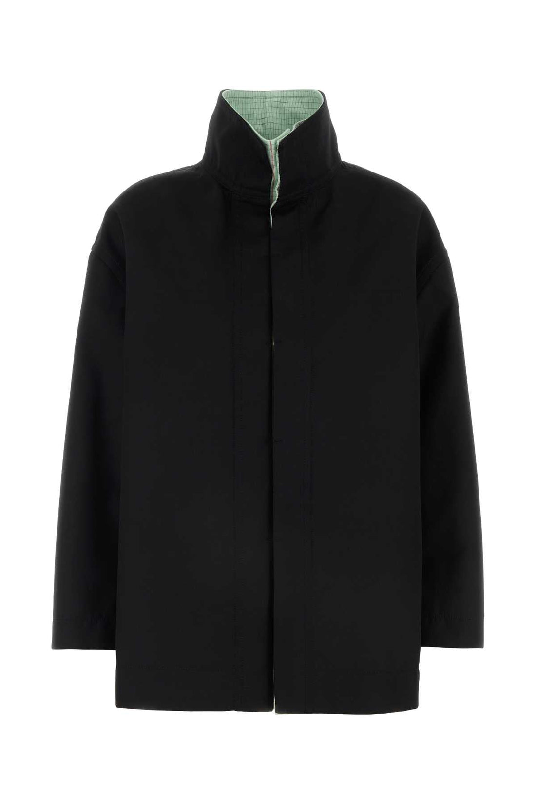 Bottega Veneta Women Black Wool Jacket by Luosophy