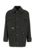Fendi Men Embroidered Canvas Coat by Luosophy